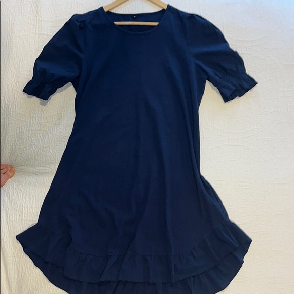 NWOT- Navy Womens Dress with slight high/low hem-sz XL - Picture 2 of 7